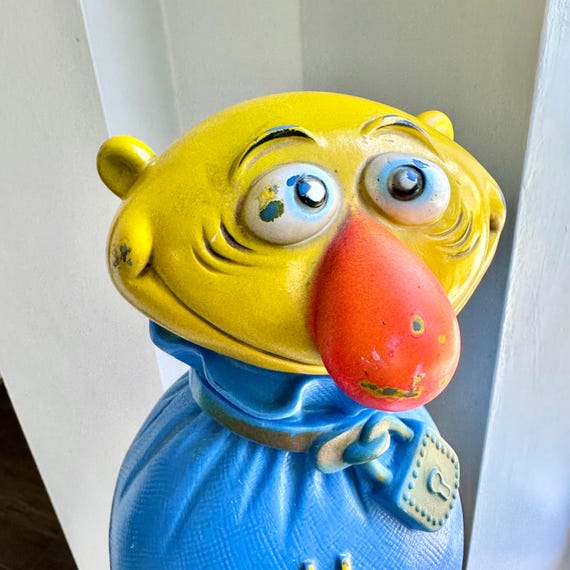 70's スマイル PLAY PAL PLASTICS INC. 貯金箱 70s PLAY PAL PLASTICS