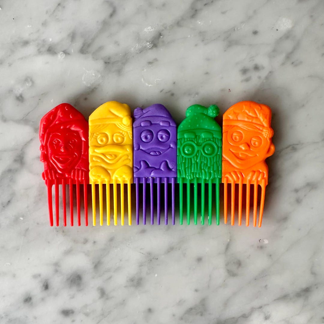 1990 Mcdonald’s 5 Character Comb Set - Etsy