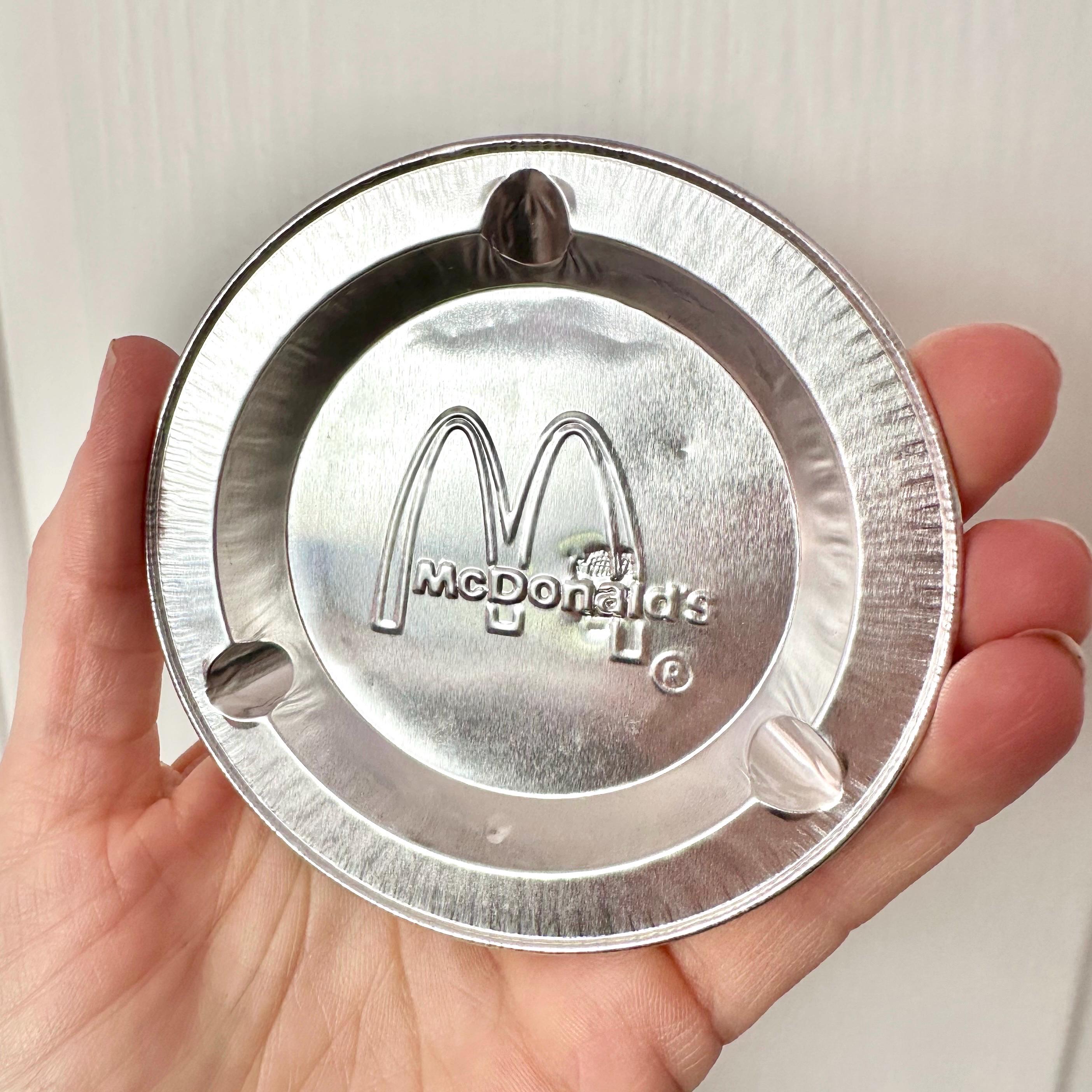 Vintage Aluminum 3'5” Wide Mcdonald's Ashtray - Etsy