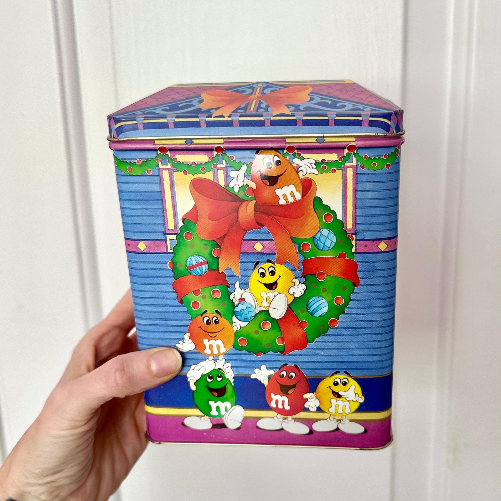 M and M Tin Box - Etsy