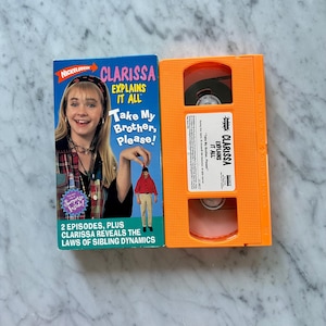 Vintage 1994 Nickelodeon Clarissa Explains It All “take My Brother