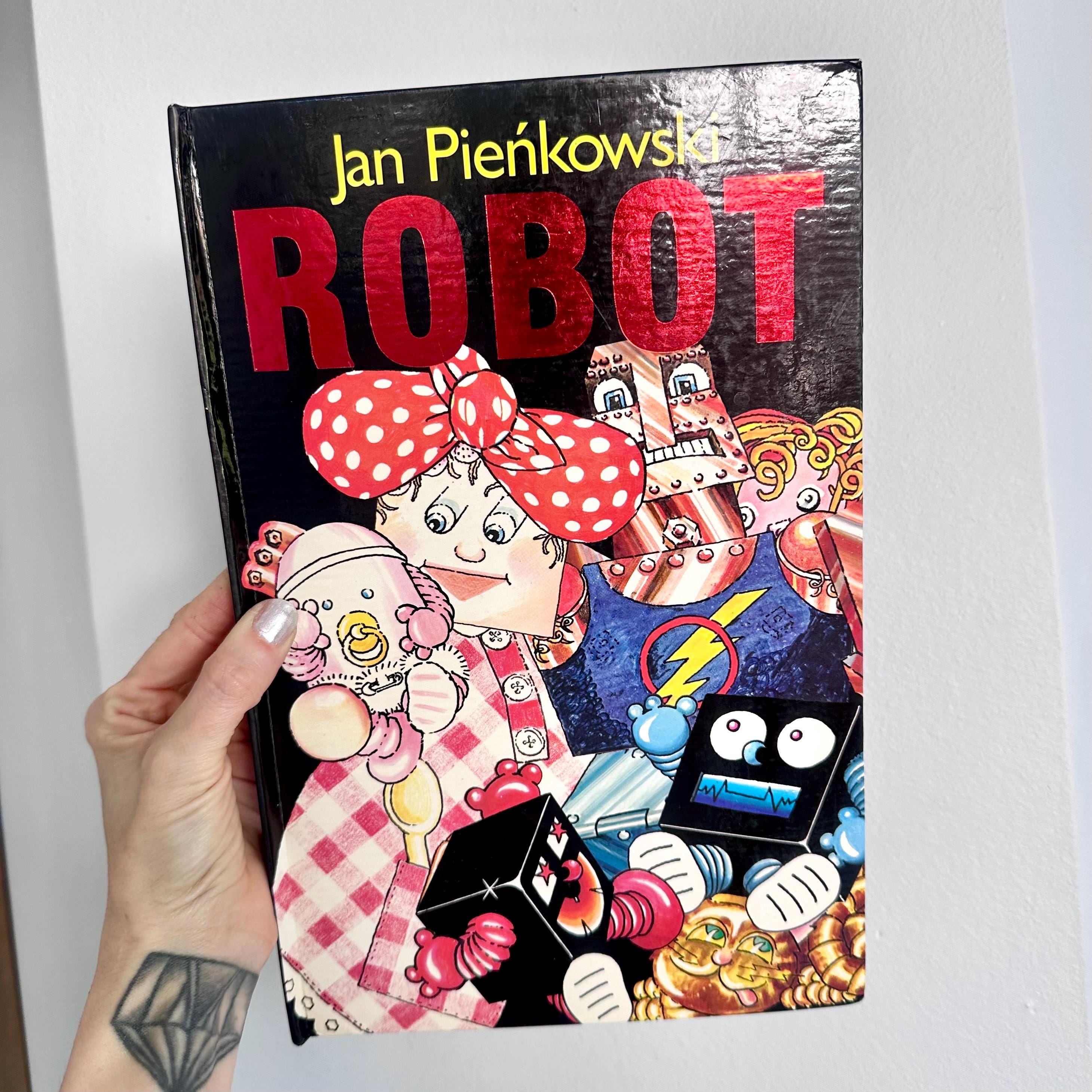 Vintage 1981 First Edition Robot Pop-up Book by Jan Pienkowski - Etsy