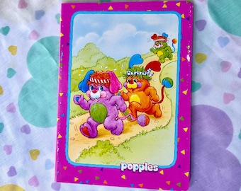 Libreta Popples vintage de los años 80 de Italia ¡RARO!