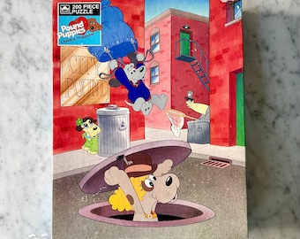 Vintage 1987 Pound Puppies Puzzle