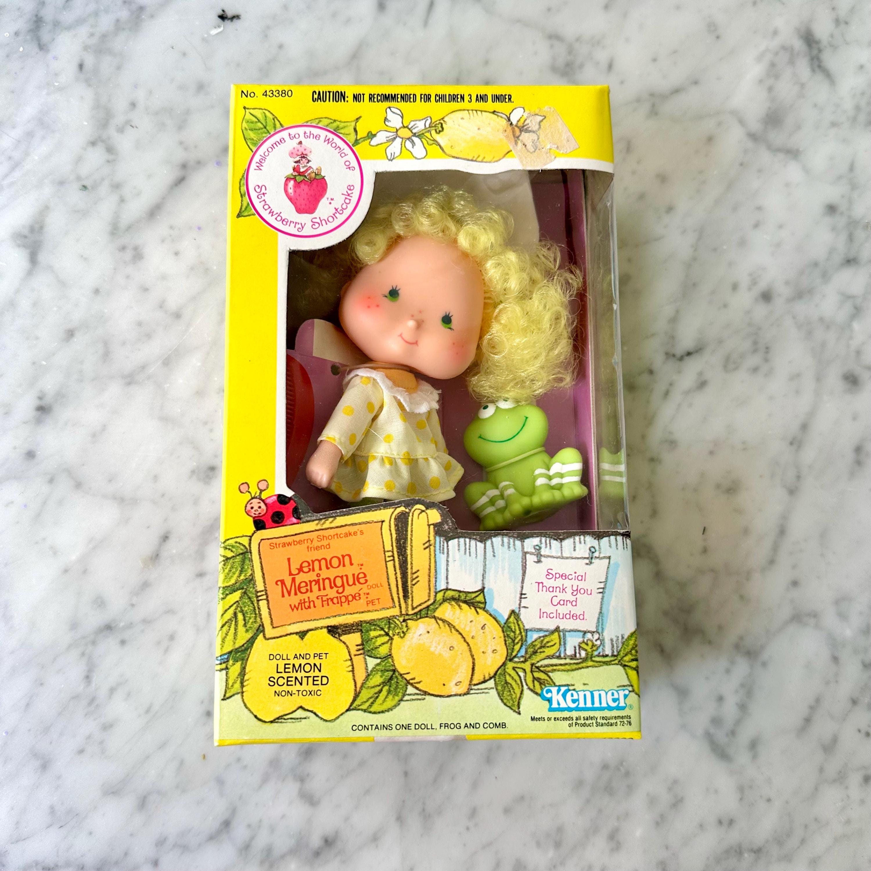 Vintage 1982 Strawberry Shortcake's Friend “lemon Meringue With