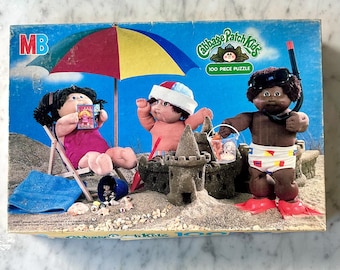 Rompecabezas de 100 piezas Cabbage Patch Kids, año 1984