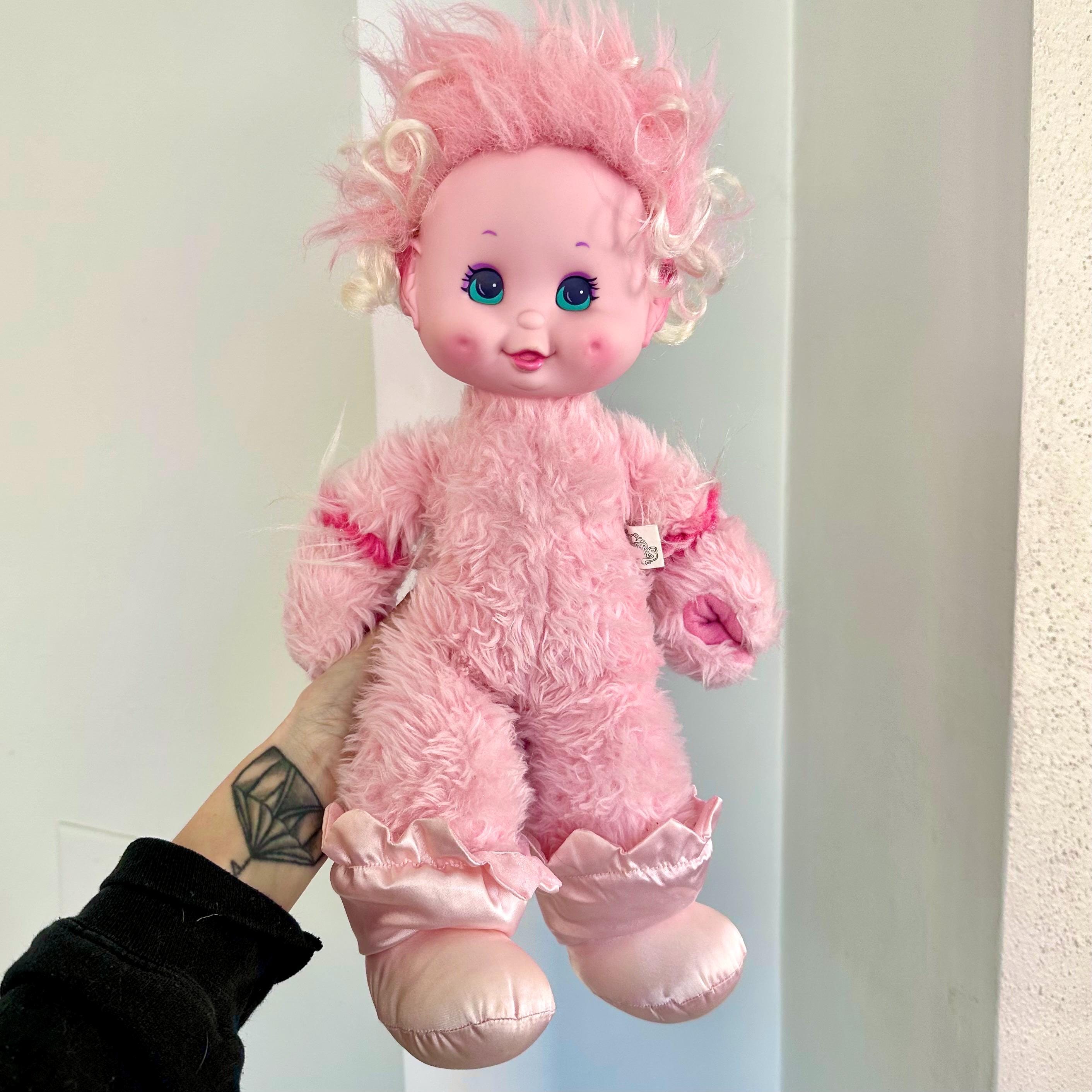 Vintage 1985 Wonder Whims Pastel Pink Doll - Etsy Denmark