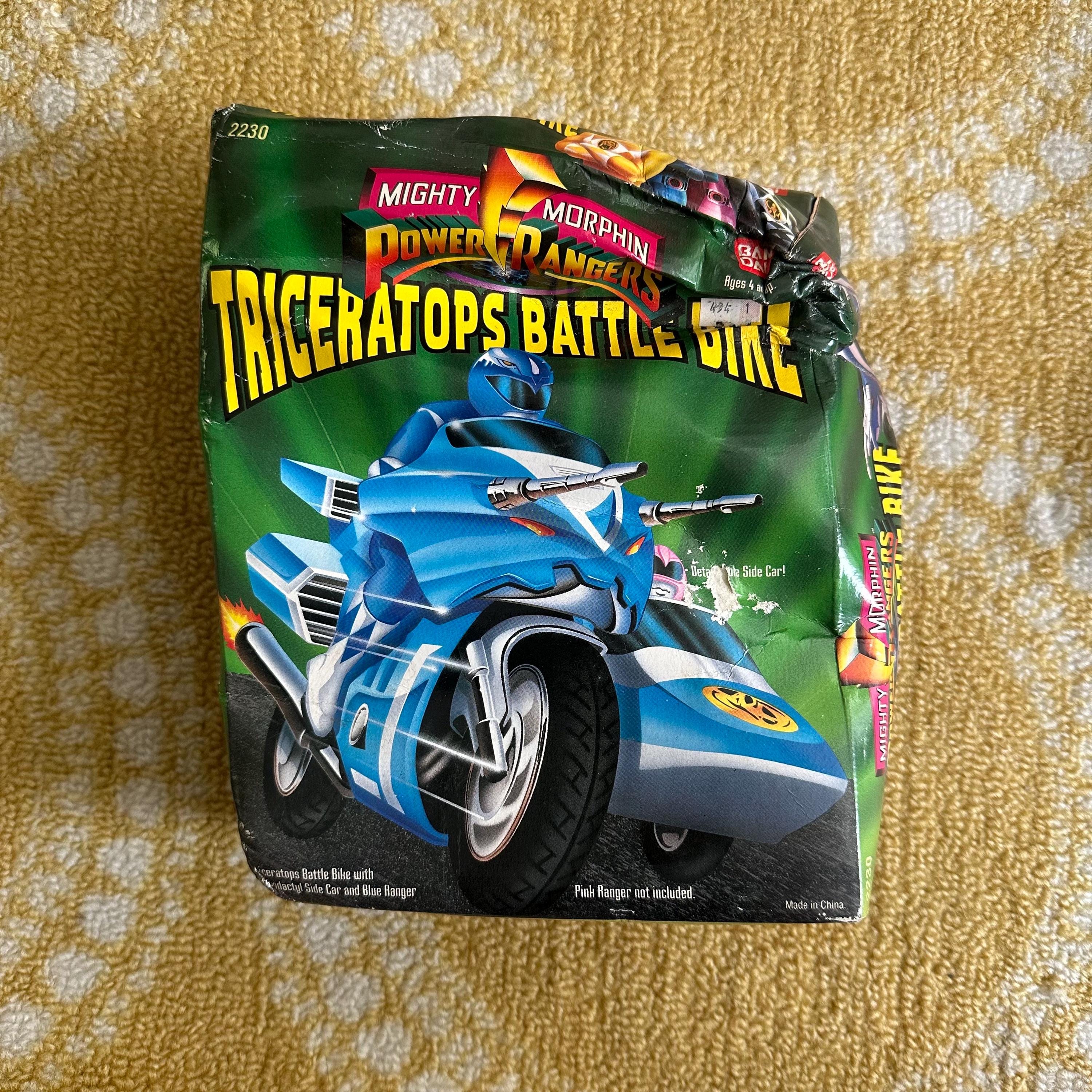 Vintage 1993 Bandai Power Rangers Triceratops Battle Bike New in