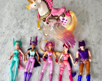 Lot Princesse Gwenevere Et Les Jewel Riders – Poupée Gwen 1995 Kenner