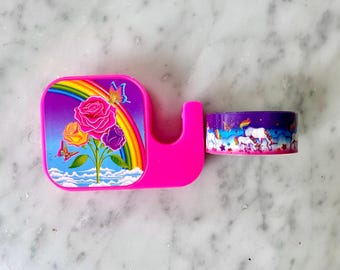 Vintage Lisa Frank Markie Unicorn Tape & Dispenser