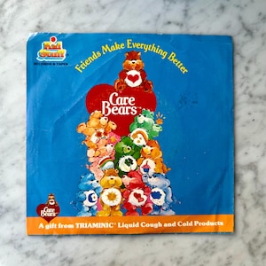Vintage 1986 Care Bears “Friends Make Everything Better” Record- Triaminic Promo PLEASE READ