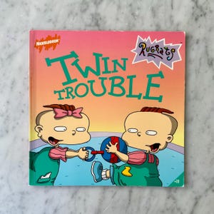 Libro de cuentos de Nickelodeon Rugrats “Twin Trouble”