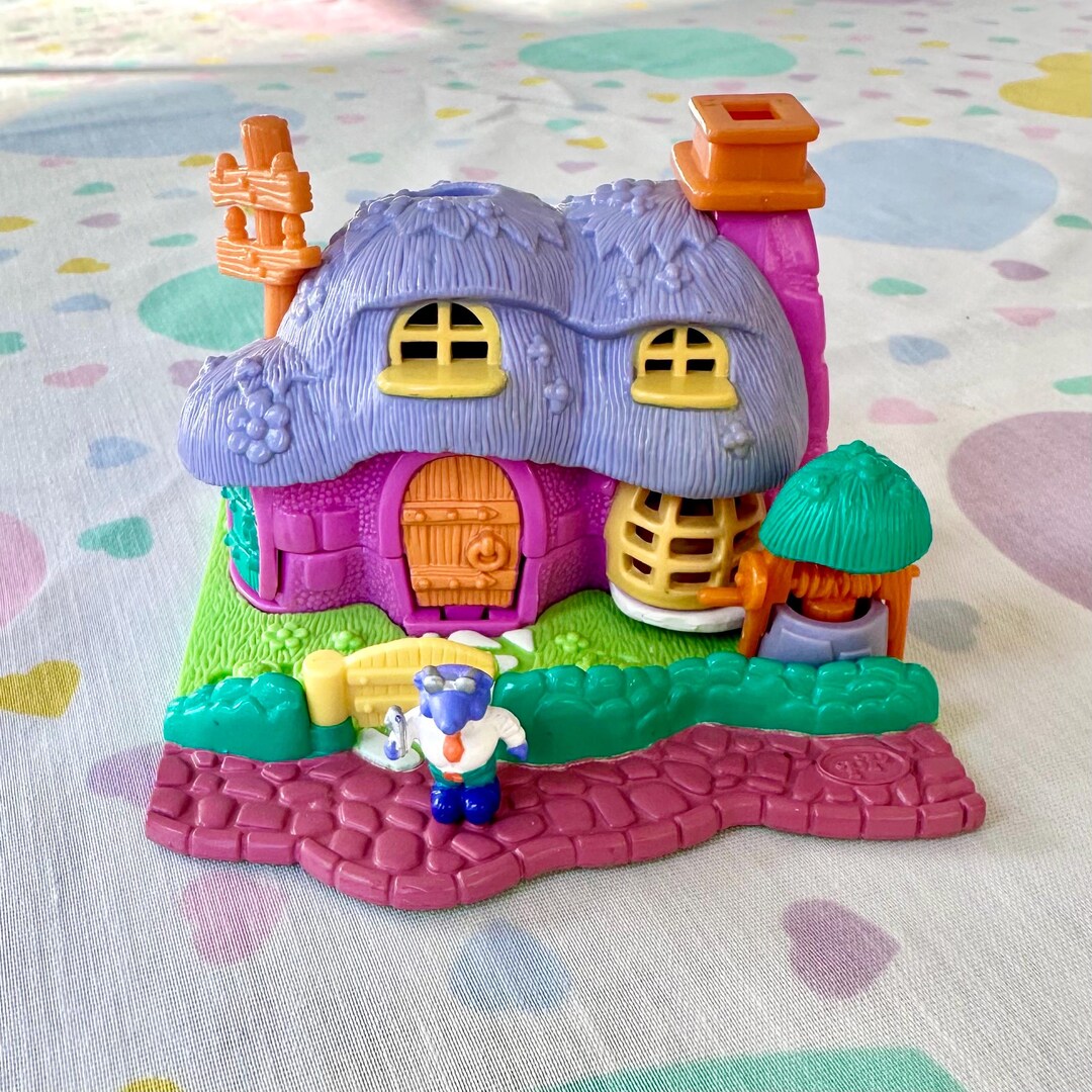 Vintage 1994 Polly Pocket Rabbit House - Etsy