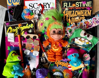 Halloween 80’s and 90’s Nostalgia Mystery Boxes *Please Read Description*