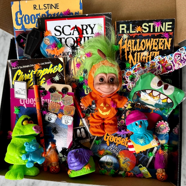 Halloween 80’s and 90’s Nostalgia Mystery Boxes *Please Read Description*