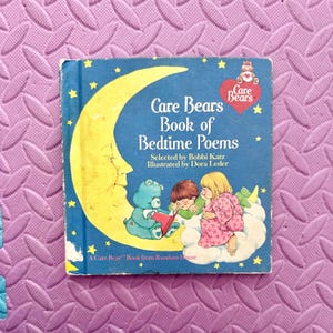 80’s The Care Bears Nook of Bedtime Poems Book