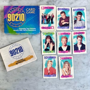 Klassisches Taschenspiel von 1991 BEVER HILLS 90210 - Es fehlen 2 Karten