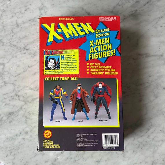 Vintage 1994 Toy Biz Marvel X-men Mr. Sinister Action Figure-new