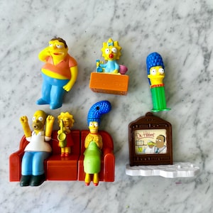 Vintage The Simpsons Toy Lot