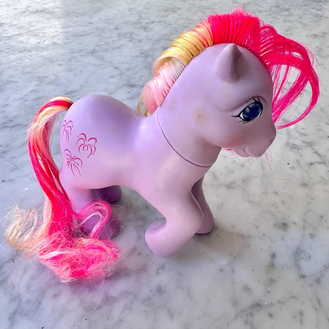 Vintage 1985 Hasbro G1 My Little Pony Skyrocket READ - Etsy