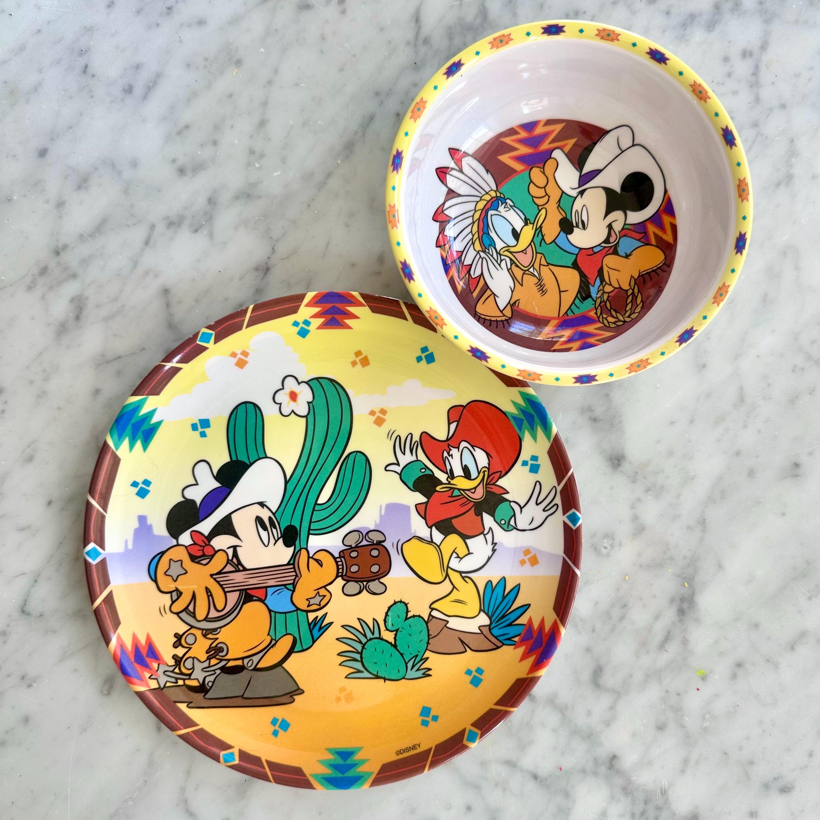 Vintage Mickey Mouse Plate