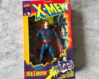 Vintage 1994 Toy Biz Marvel X-men Mr. Sinister Action Figure-new
