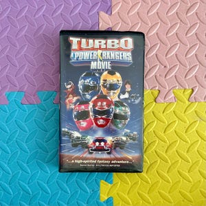 Vintage 1997 Turbo A Power Rangers Movie VHS