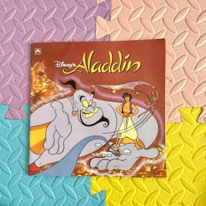 Vintage 1992 Disney’s Aladdin Storybook