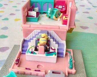 ヴィンテージ 1993 ポリーポケット おもちゃ屋 プレイセット 人形付き