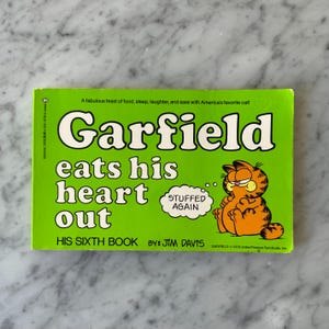 Vintage Garfield Eats His Heart Out Comic Book 6