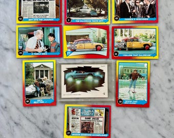 1989 Back to the Future II Topps Trading Cards: Complete Set, 88