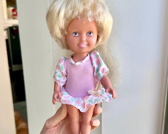 Vintage 1987 Playskool Dolly Surprise Doll