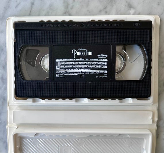 ビンテージ ウォルト ディズニー ピノキオ VHS 60 周年記念版 - Etsy 日本