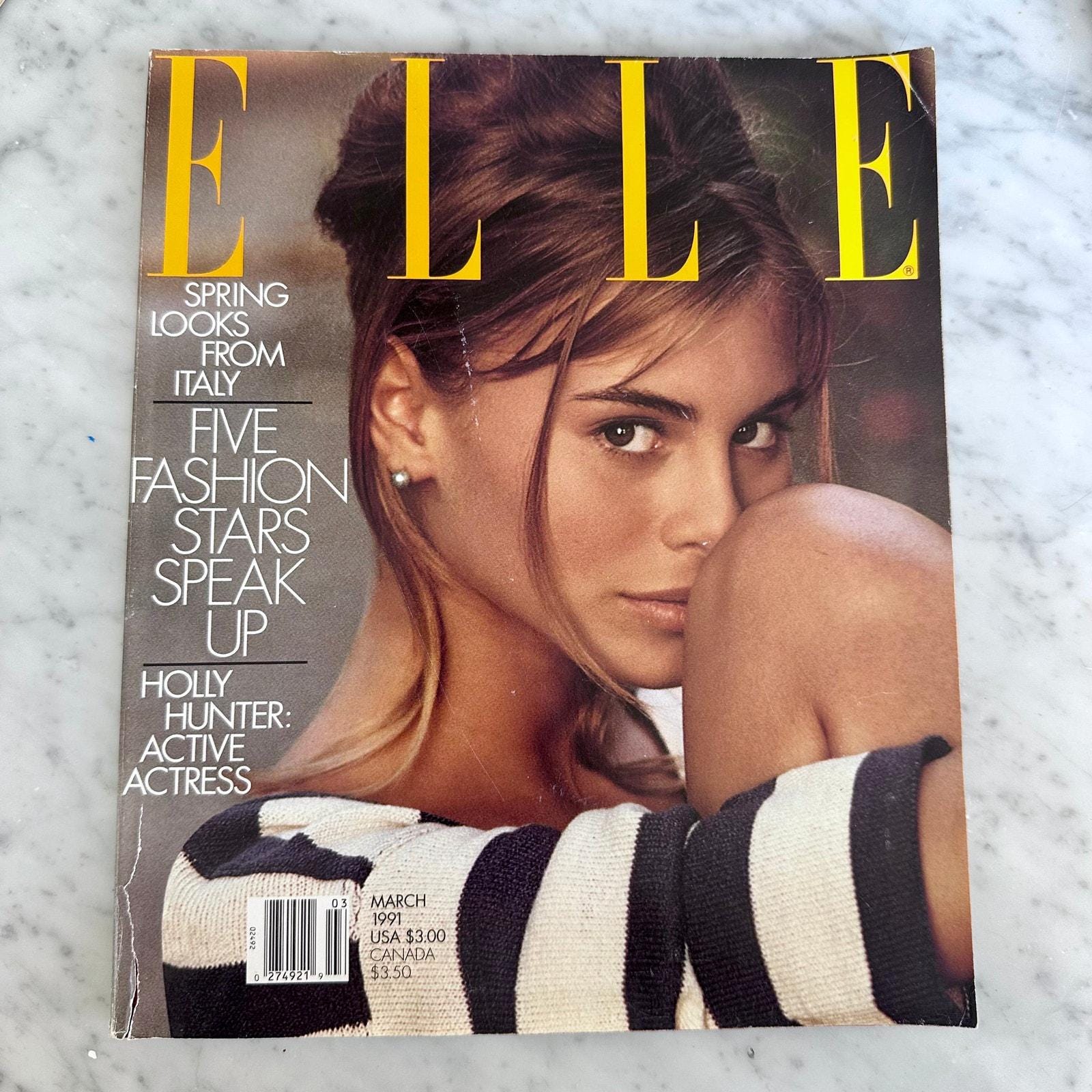 Elle Magazines 1990s - Etsy