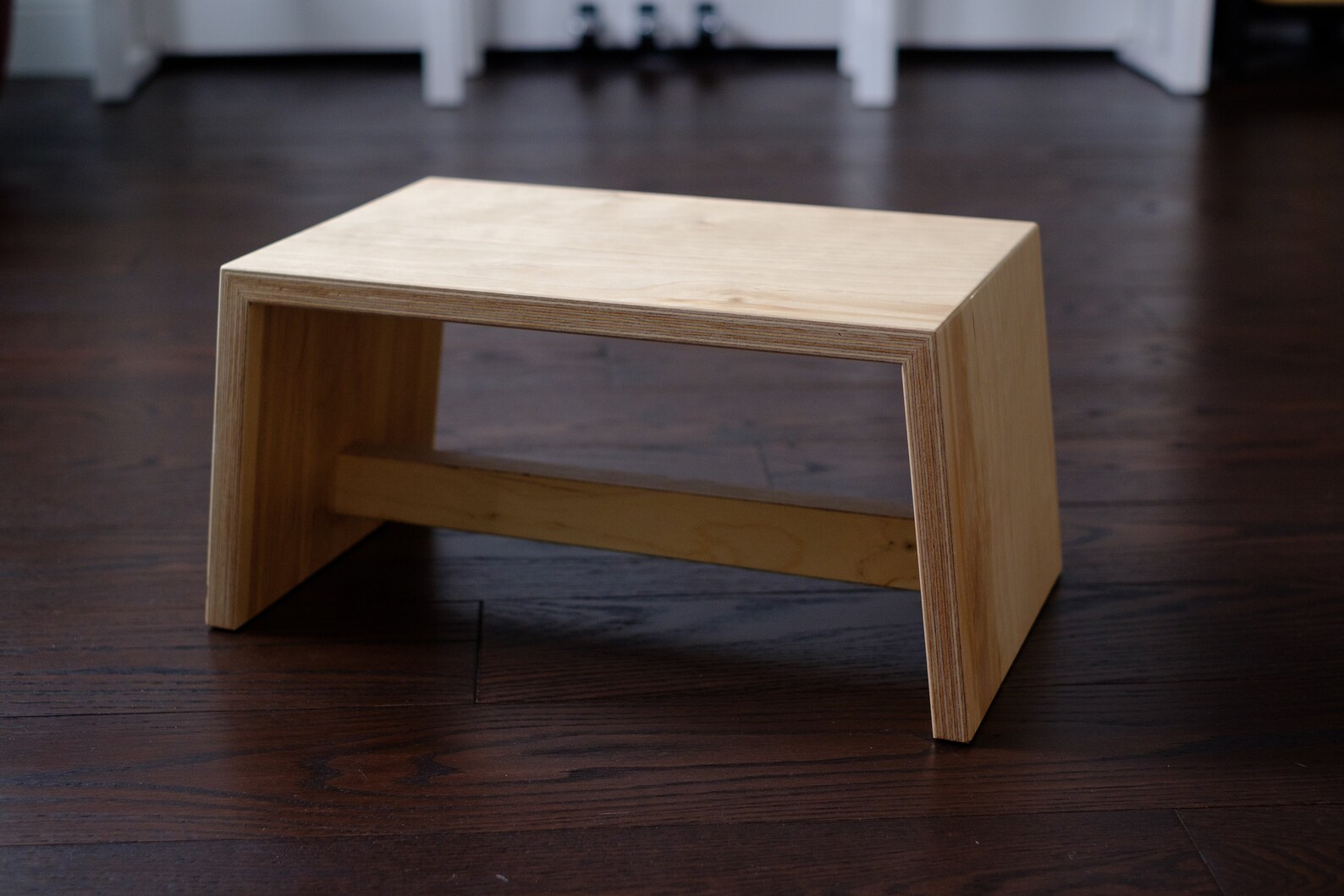 Solid Wood Modern Step Stool - Etsy