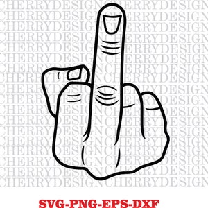 Middle finger stick man Stickers, Unique Designs