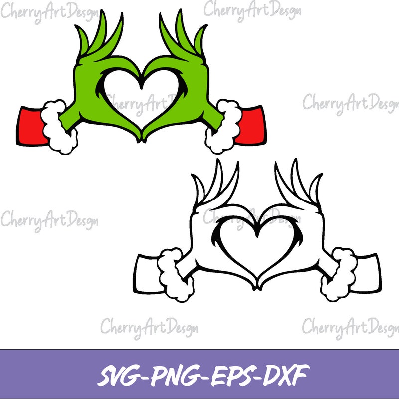 Grinch Faces Outline Png - Etsy