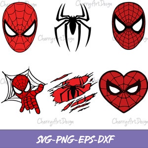 Spider Bundle,Spider PNG, Digital downloads, Spider clipart, Superhero Svg Png,T-shirt, cutfiles, for cricut, Svg, Png, Eps, Dxf