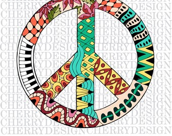 Peace Symbol, Peace Sign, Peace, Peace Symbol Svg, Png, Digital Download