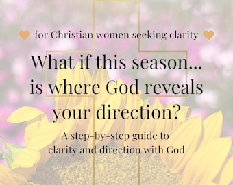 Vom Flur des Übergangs zur von Gott geführten Vision, Christian Reflection Journal, Schriftgeführtes Visions-Planungspaket (digitaler Download)