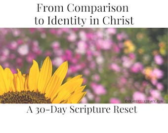 Quién soy en Cristo (Imprimible) / Tarjetas de afirmación de identidad cristiana / Tarjetas de oración con versículos bíblicos / Reflexión cristiana (Imprimible)