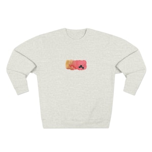 Unisex Fleece Crewneck Sweatshirt: Combed Cotton Blend
