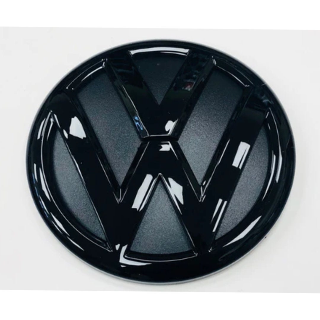 VW T6 T5 Rear Badge Gloss Black Emblem 130MM Transporter Etsy