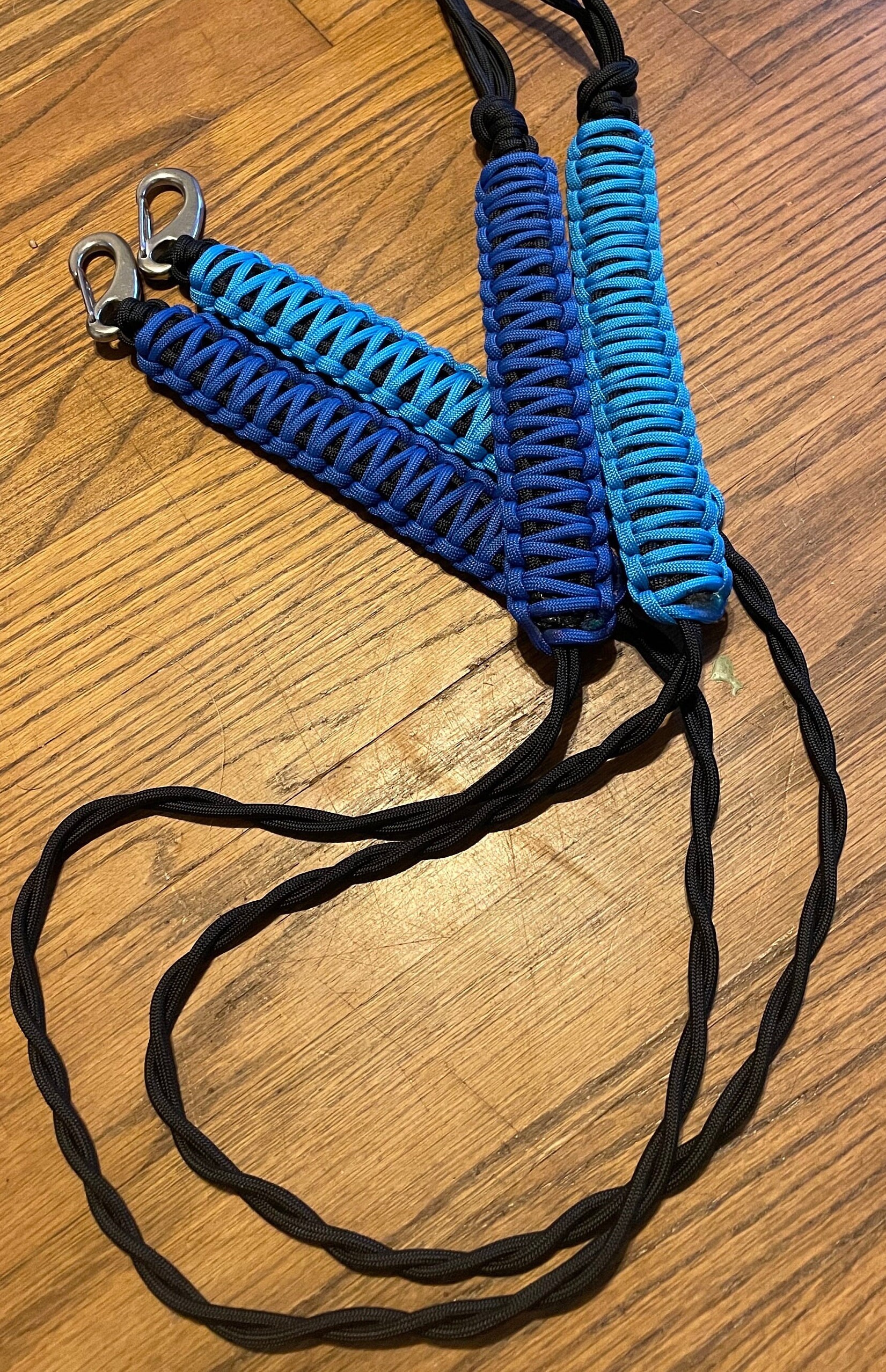 Rod and Reel Leash-1100 Lb Tensile-custom to Order 2 to 8 Ft W/ 316 SS &  550 Paracord-design 4. 