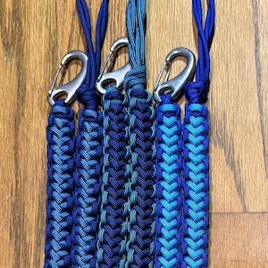 NEW Rod leash/Reel leash design #15 - custom to order 2 - 8 ft - choose any colors