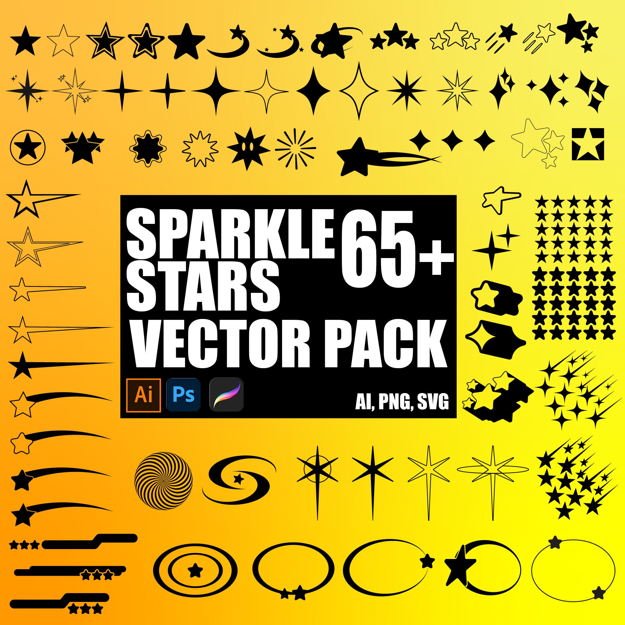 Y2k Stars Pack Sparkle Vectorsstars Svg Stars Png Sparkle - Etsy Finland