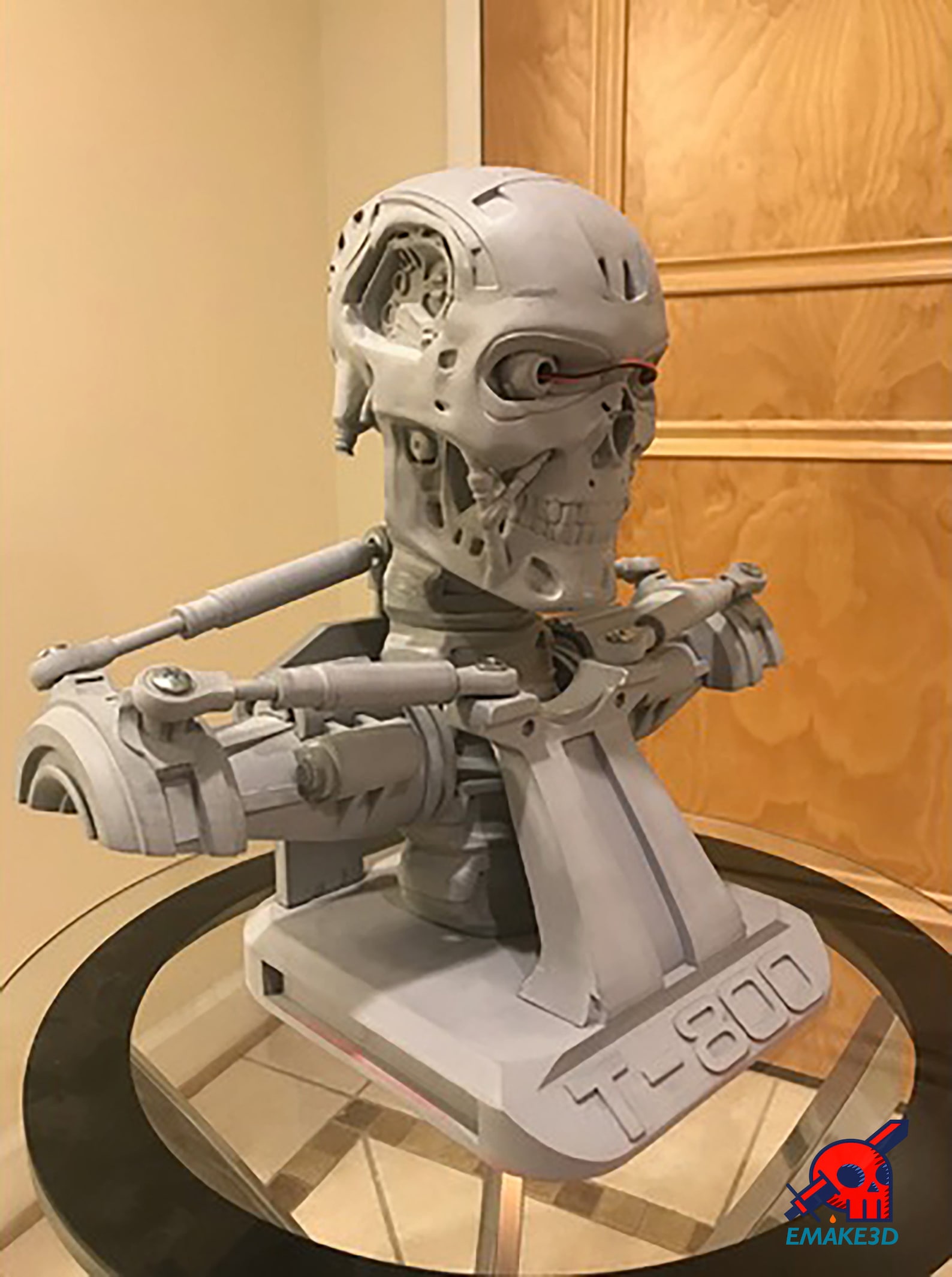 Terminator Bust ,STL File, 3D Digital Printing STL File for 3D Printers ...