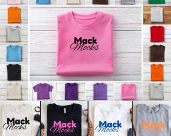 Whole Shop Mockup Bundle, Full-Access Digital Mock Ups, Lifestyle Mock-ups, Model Mockup, Bella Canvas 3001, Gildan 18000, Mega Shop Bundle
