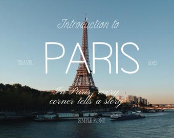 Paris Unveiled: A Journey Through the City of Light
