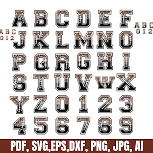 American Football Font PNG SVG Football Letters Alphabet PNG Football Doodle Png Sublimation Font Sports Theme Alphabet